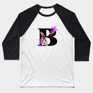 Capital letter B Baseball T-Shirt